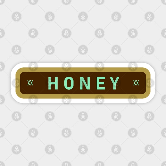 Honey : Sticker by Annie Pom Freitag